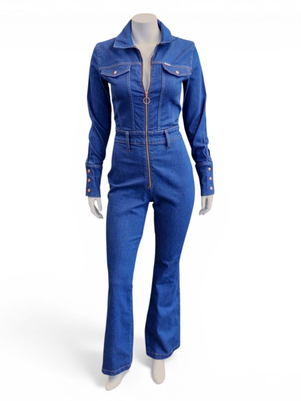 Wrangler x STAUD “The Body Beautiful” Denim Jumpsuit NWOT | Size M